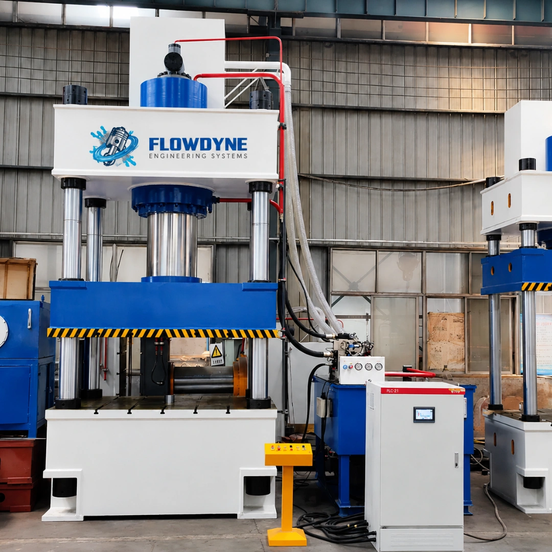 Hydraulic Compression Machine for Composite